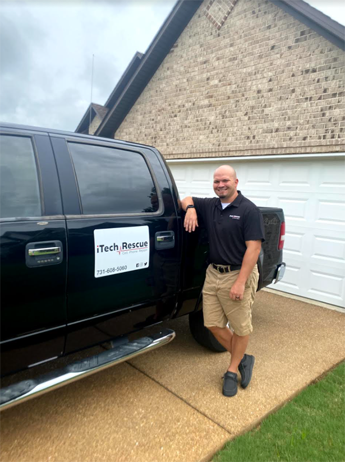 iTech Rescue Dustin Insell Signage