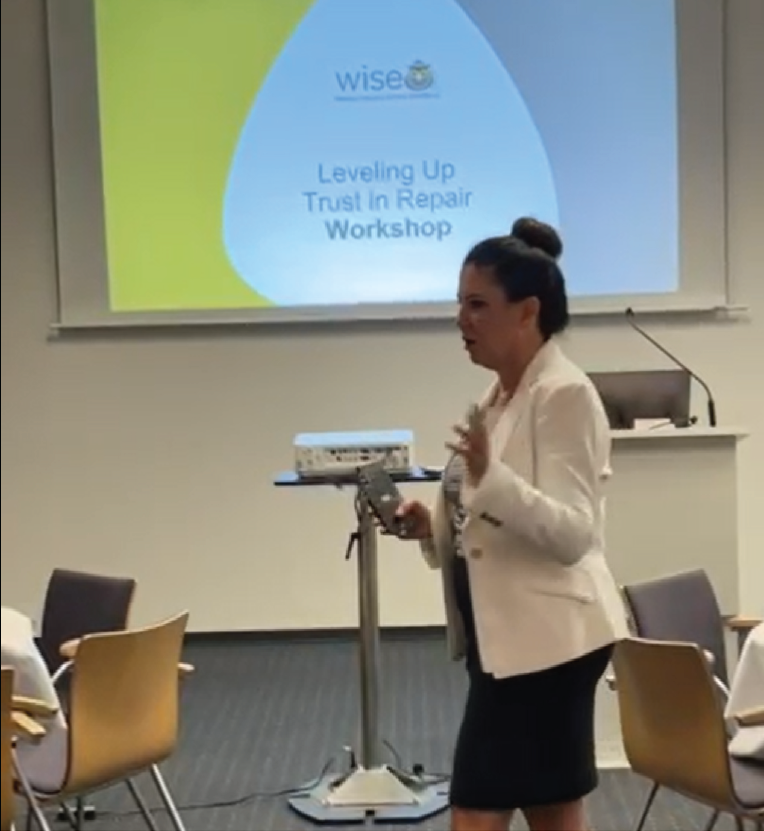 WISE Certification Michelle James. E-Waste Conference & Expo Frankfurt Germany 2023